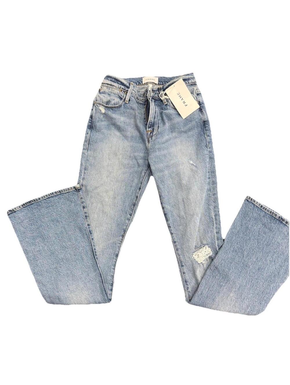 NWT FRAME Le High Flare Jeans Women’s 26 Flare Leg Denim Pants MSRP $248 W Tags